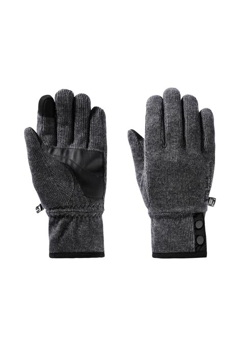 WINTER WOOL GLOVE - dark grey M - Ladies\' gloves – JACK WOLFSKIN